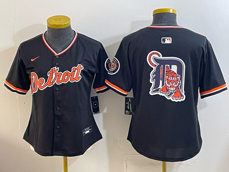 Youth Detroit Tigers blank black Nike 2026 MLB Jersey 0414005